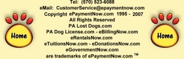 PA Dog License.com - An ePaymentNow.com